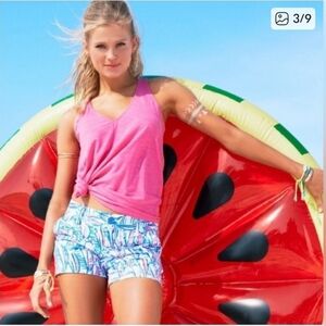 Lilly Pulitzer Callahan Short Sailboat Print Size 6